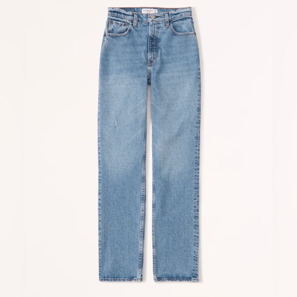 Abercrombie & Fitch 90’s Straight Ultra Rise Denim Jeans